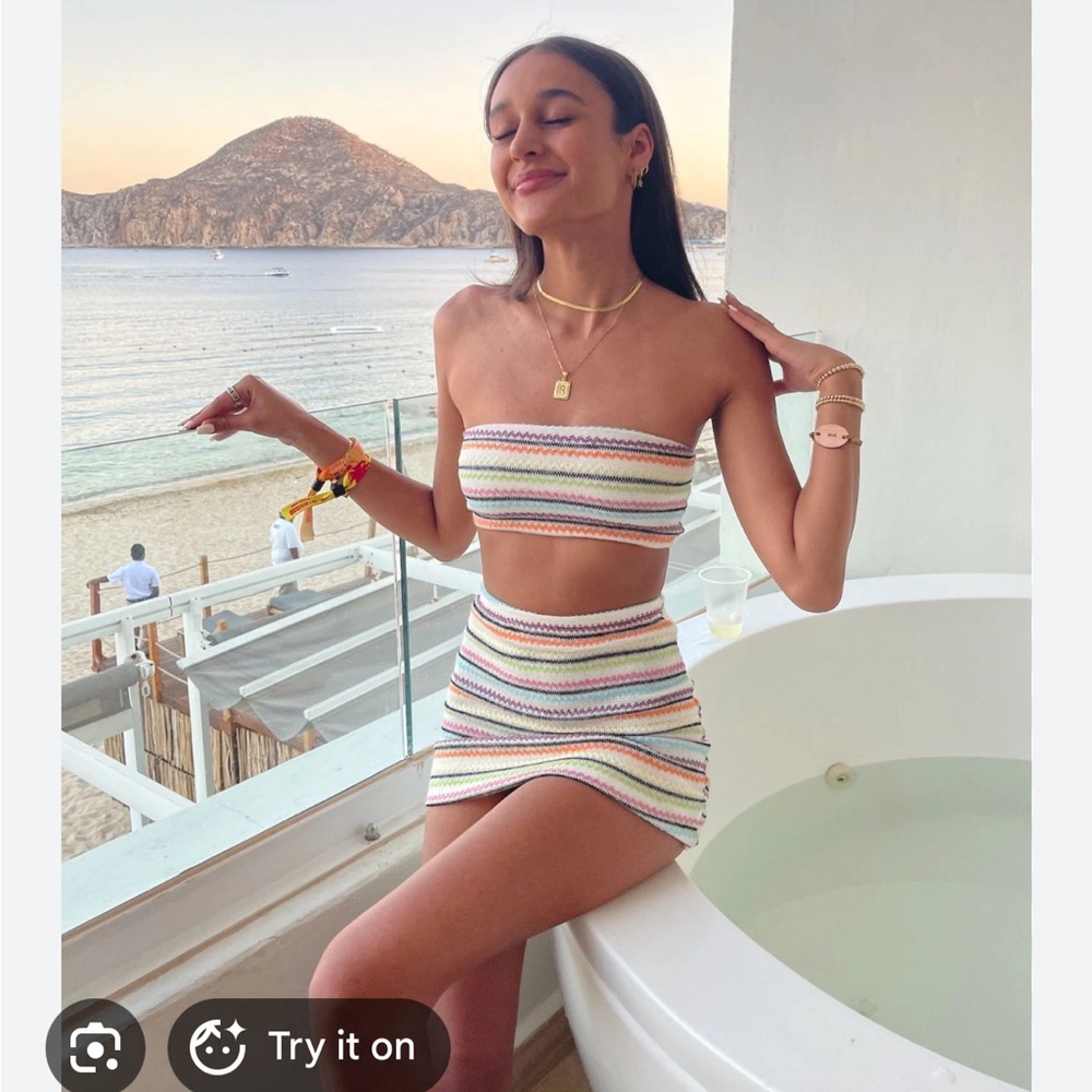 NWT Princess Polly Avianna Striped Set size 4